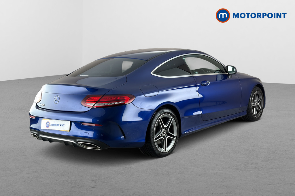 Mercedes-Benz C Class Amg Line Edition Automatic Petrol Coupe - Stock Number (1676539) - Passenger side rear corner