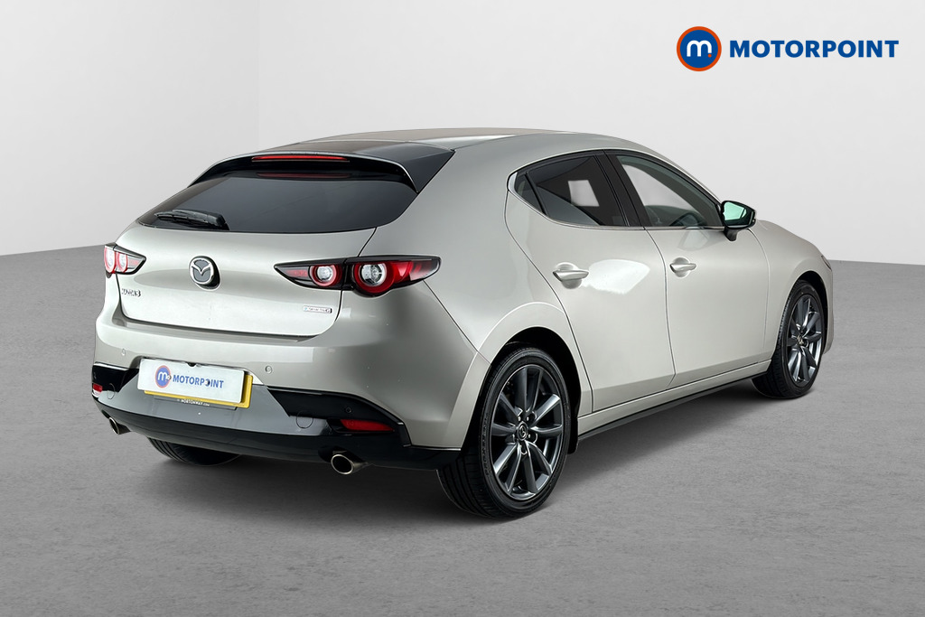 Mazda 3 Exclusive-Line Manual Petrol Hatchback - Stock Number (1677812) - Passenger side rear corner
