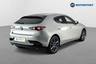 Mazda 3 Exclusive-Line Manual Petrol Hatchback - Stock Number (1677812) - Passenger side rear corner