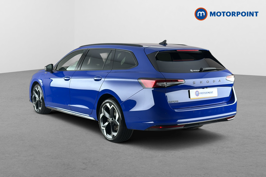 Skoda Superb Sportline Automatic Petrol Plug-In Hybrid Estate - Stock Number (1683631) - Drivers side rear corner