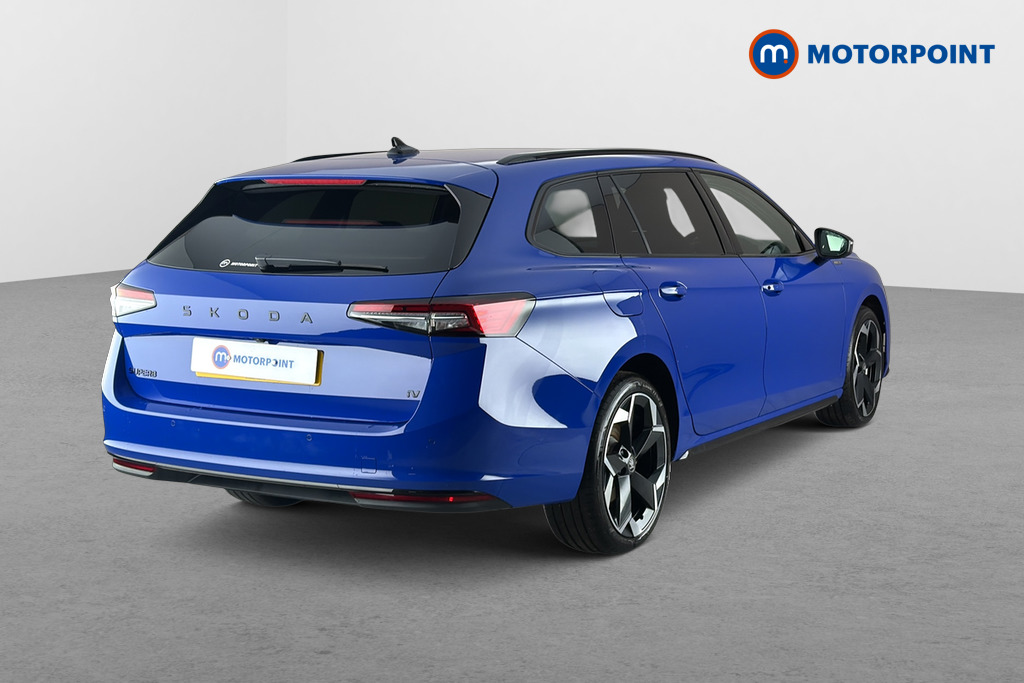 Skoda Superb Sportline Automatic Petrol Plug-In Hybrid Estate - Stock Number (1683631) - Passenger side rear corner
