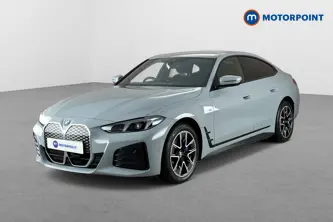 BMW I4 M Sport Automatic Electric Hatchback - Stock Number (1685526) - Passenger side front corner