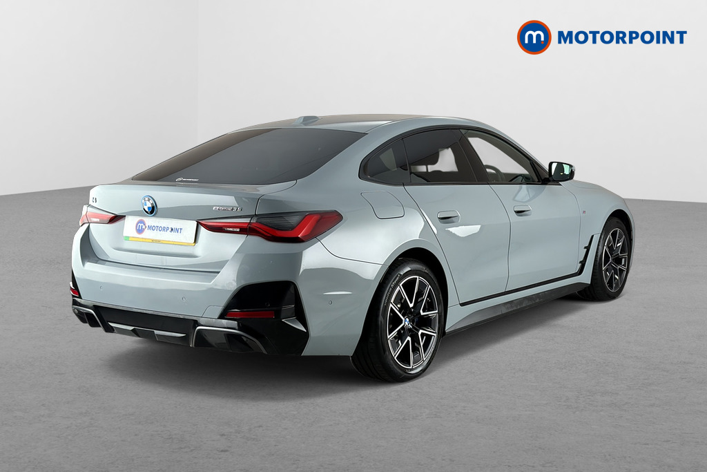 BMW I4 M Sport Automatic Electric Hatchback - Stock Number (1685526) - Passenger side rear corner