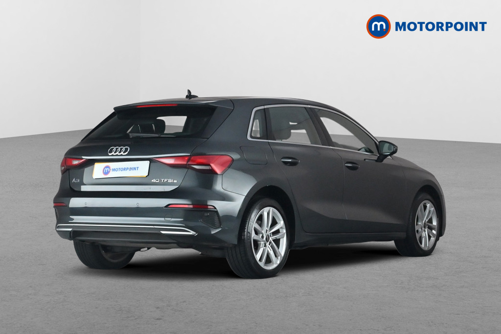 Audi A3 Sport Automatic Petrol Plug-In Hybrid Hatchback - Stock Number (1690029) - Passenger side rear corner