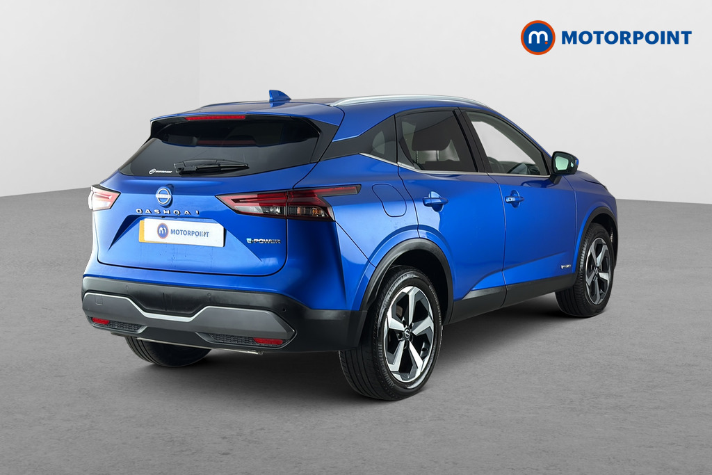 Nissan Qashqai N-Connecta Automatic Petrol-Electric Hybrid SUV - Stock Number (1690237) - Passenger side rear corner