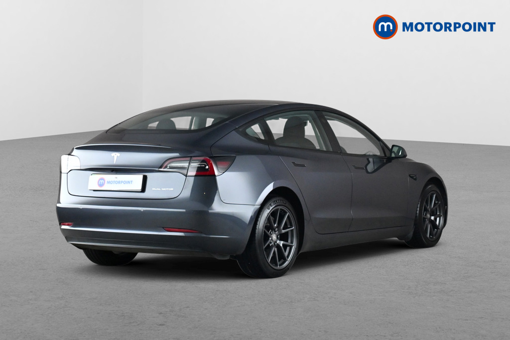 Tesla Model 3 Long Range Automatic Electric Saloon - Stock Number (1692091) - Passenger side rear corner