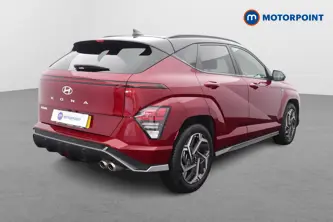 Hyundai Kona N Line S Automatic Petrol SUV - Stock Number (1692625) - Drivers side rear corner
