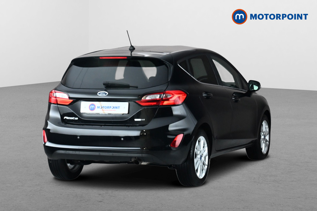 Ford Fiesta Titanium Manual Petrol Hatchback - Stock Number (1692649) - Passenger side rear corner