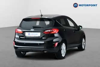 Ford Fiesta Titanium Manual Petrol Hatchback - Stock Number (1692649) - Passenger side rear corner