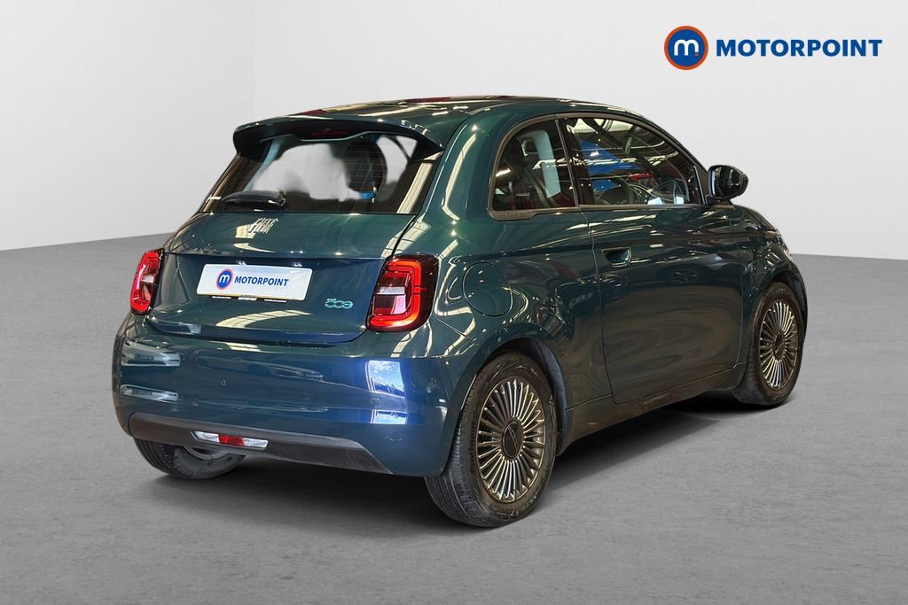 Fiat 500 Icon Automatic Electric Hatchback - Stock Number (1679630) - Passenger side rear corner