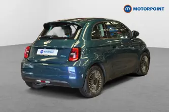 Fiat 500 Icon Automatic Electric Hatchback - Stock Number (1679630) - Passenger side rear corner