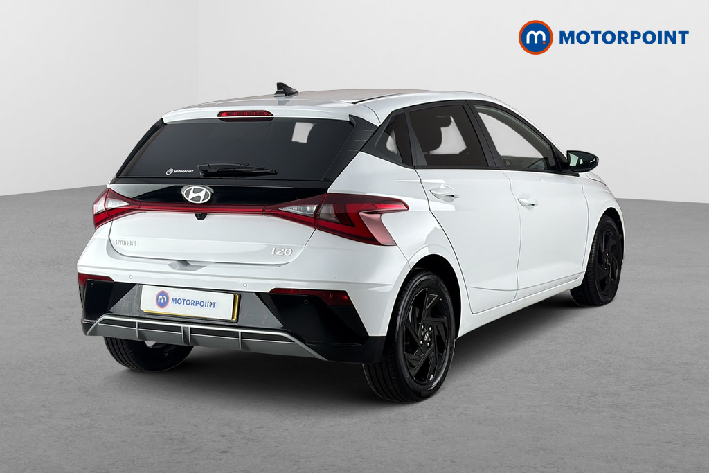 Hyundai I20 Black Line Manual Petrol Hatchback - Stock Number (1686539) - Passenger side rear corner