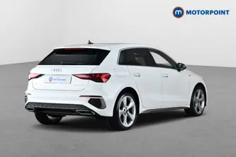 Audi A3 S Line Automatic Petrol Plug-In Hybrid Hatchback - Stock Number (1687751) - Passenger side rear corner