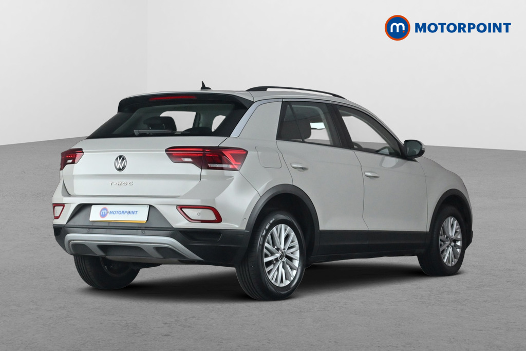 Volkswagen T-Roc Life Manual Petrol SUV - Stock Number (1687967) - Passenger side rear corner