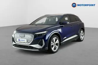 Audi Q4 S Line Automatic Electric SUV - Stock Number (1689590) - Passenger side front corner
