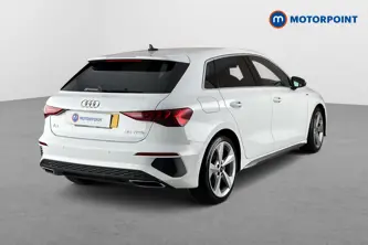 Audi A3 S Line Automatic Petrol Hatchback - Stock Number (1690756) - Passenger side rear corner
