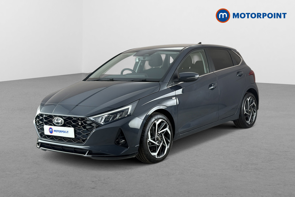 Hyundai I20 Premium Manual Petrol Hatchback - Stock Number (1691525) - Passenger side front corner
