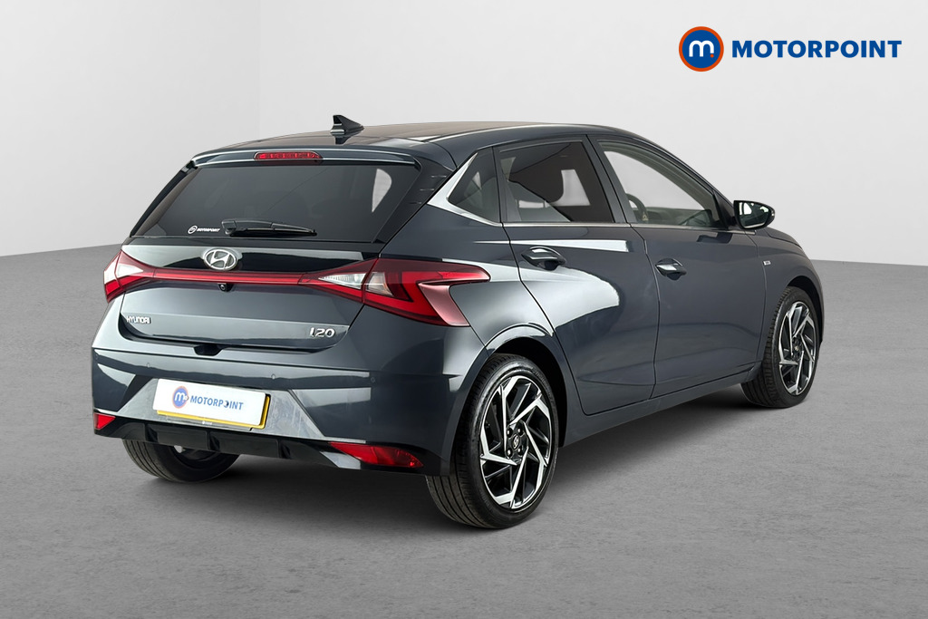 Hyundai I20 Premium Manual Petrol Hatchback - Stock Number (1691525) - Passenger side rear corner