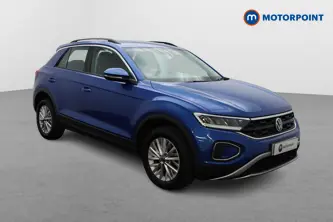 Volkswagen T-Roc Life Manual Petrol SUV - Stock Number (1692787) - Drivers side front corner