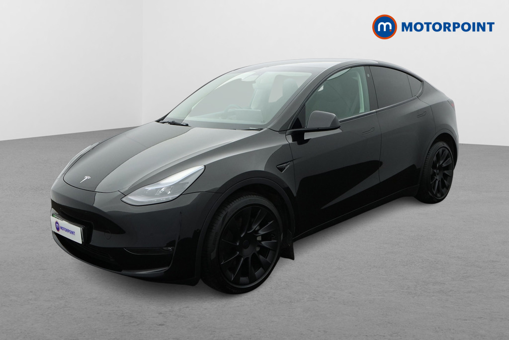 Tesla Model Y Long Range Automatic Electric SUV - Stock Number (1692900) - Passenger side front corner
