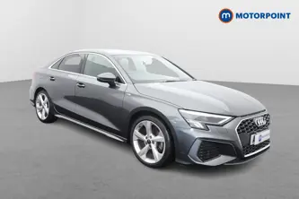 Audi A3 S Line Manual Petrol Saloon - Stock Number (1693349) - Drivers side front corner