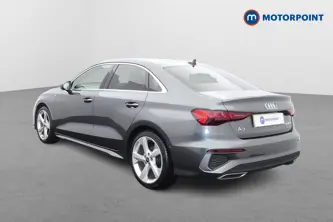 Audi A3 S Line Manual Petrol Saloon - Stock Number (1693349) - Passenger side rear corner