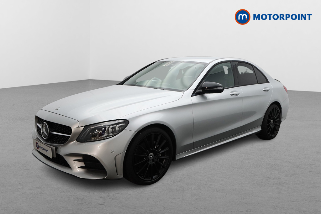 Mercedes-Benz C Class Amg Line Night Edition Automatic Diesel Saloon - Stock Number (1683974) - Passenger side front corner