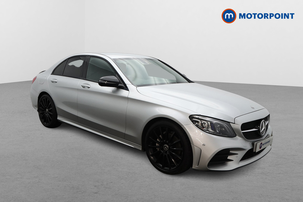 Mercedes-Benz C Class Amg Line Night Edition Automatic Diesel Saloon - Stock Number (1683974) - Drivers side front corner