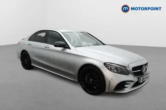 Mercedes-Benz C Class Amg Line Night Edition Automatic Diesel Saloon - Stock Number (1683974) - Drivers side front corner