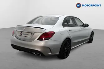 Mercedes-Benz C Class Amg Line Night Edition Automatic Diesel Saloon - Stock Number (1683974) - Drivers side rear corner