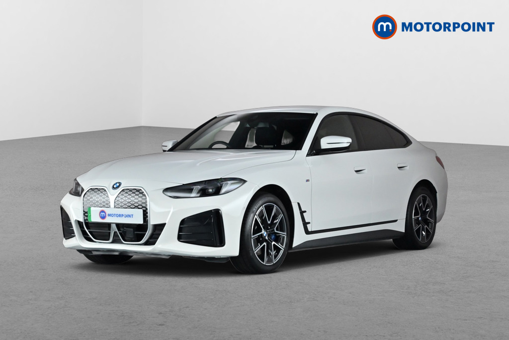 BMW I4 M Sport Automatic Electric Hatchback - Stock Number (1685563) - Passenger side front corner