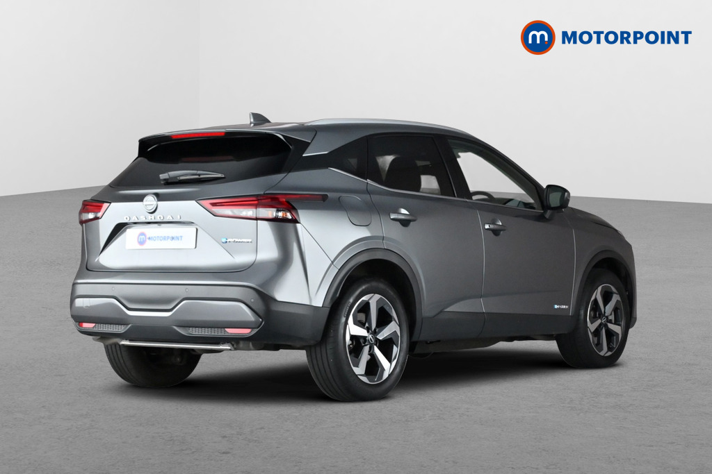 Nissan Qashqai N-Connecta Automatic Petrol-Electric Hybrid SUV - Stock Number (1688237) - Passenger side rear corner