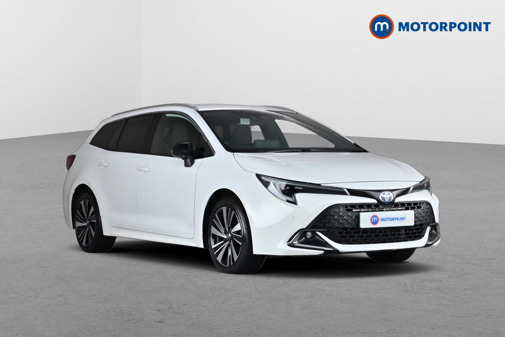 Toyota Corolla Design Automatic Petrol-Electric Hybrid Estate - Stock Number (1689907) - Drivers side front corner