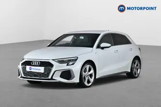 Audi A3 S Line Manual Petrol Hatchback - Stock Number (1690565) - Passenger side front corner