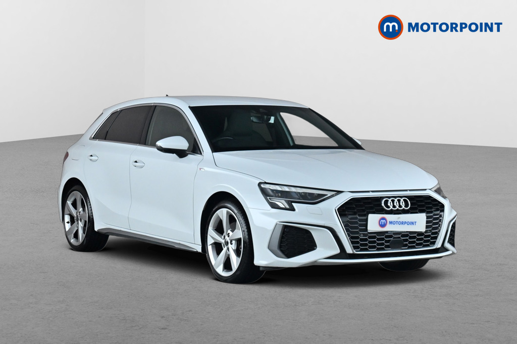 Audi A3 S Line Manual Petrol Hatchback - Stock Number (1690565) - Drivers side front corner