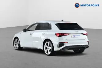 Audi A3 S Line Manual Petrol Hatchback - Stock Number (1690565) - Drivers side rear corner