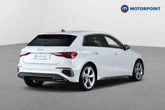 Audi A3 S Line Manual Petrol Hatchback - Stock Number (1690565) - Passenger side rear corner