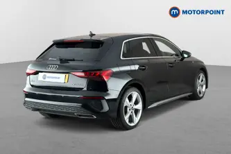 Audi A3 S Line Automatic Petrol Hatchback - Stock Number (1691173) - Passenger side rear corner