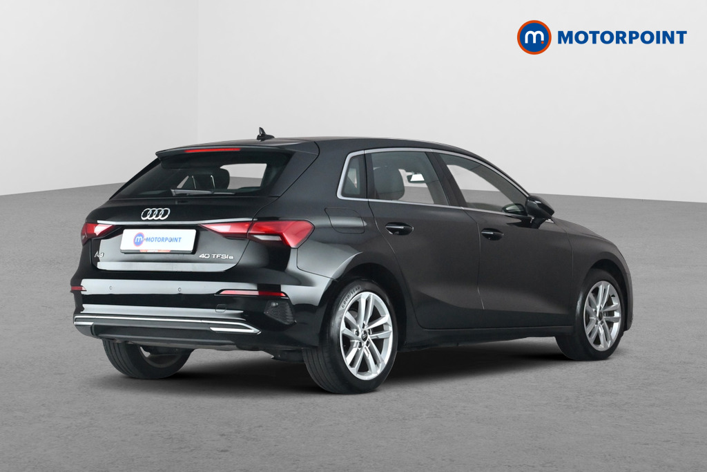 Audi A3 Sport Automatic Petrol Plug-In Hybrid Hatchback - Stock Number (1691268) - Passenger side rear corner