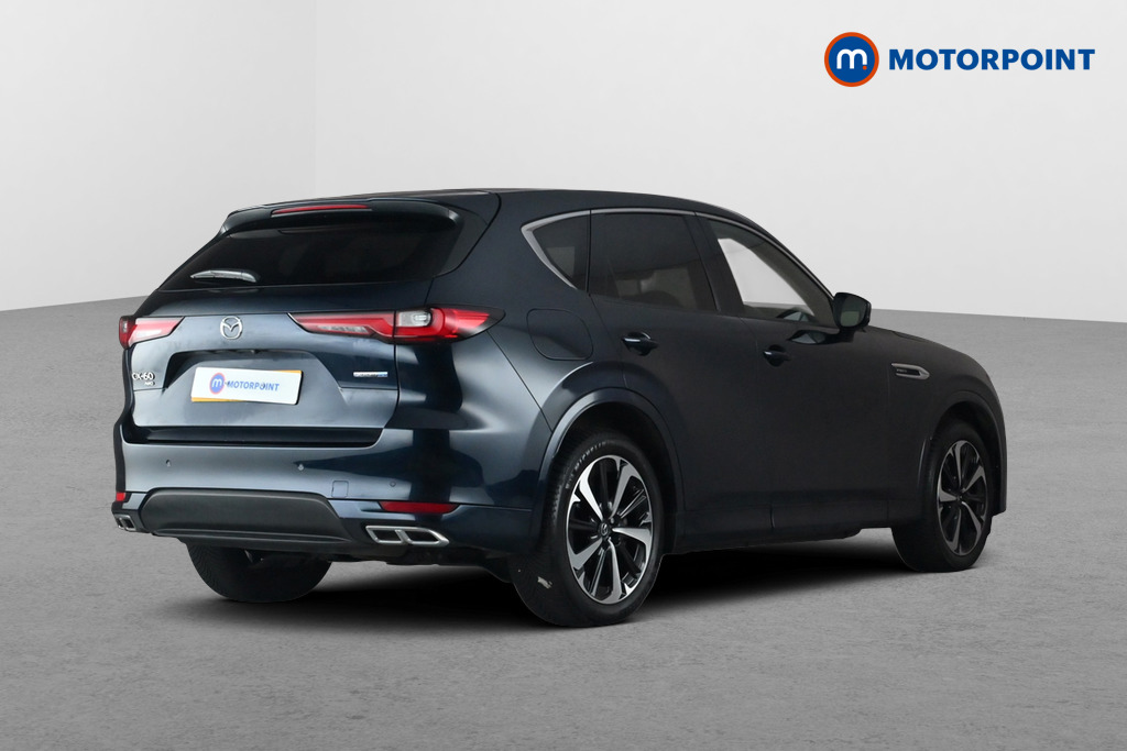 Mazda Cx-60 Takumi Automatic Petrol Plug-In Hybrid SUV - Stock Number (1694590) - Passenger side rear corner
