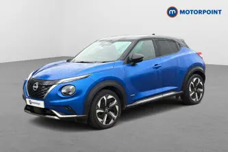 Nissan Juke Tekna-Plus Automatic Petrol-Electric Hybrid SUV - Stock Number (1687440) - Passenger side front corner