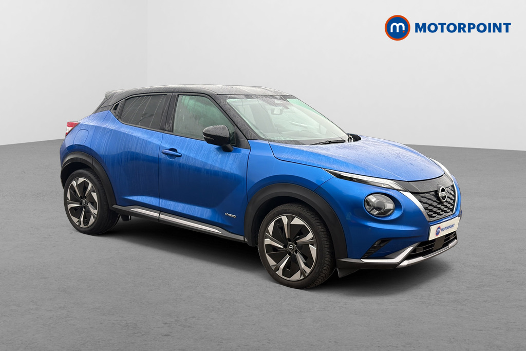 Nissan Juke Tekna-Plus Automatic Petrol-Electric Hybrid SUV - Stock Number (1687440) - Drivers side front corner