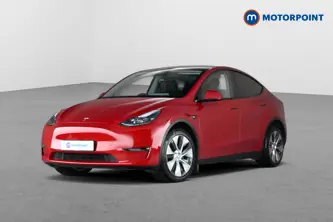 Tesla Model Y Long Range Automatic Electric SUV - Stock Number (1688140) - Passenger side front corner