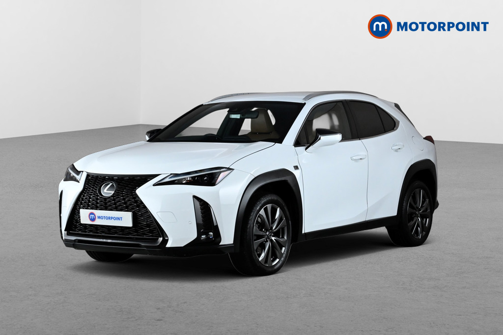 Lexus UX F-Sport Design Automatic Petrol-Electric Hybrid SUV - Stock Number (1688709) - Passenger side front corner