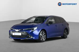 Toyota Corolla Design Automatic Petrol-Electric Hybrid Estate - Stock Number (1689908) - Passenger side front corner