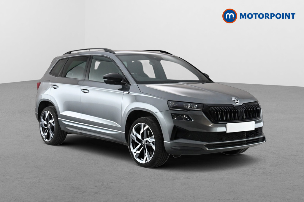 Skoda Karoq Sportline Edition Automatic Petrol SUV - Stock Number (1690899) - Drivers side front corner