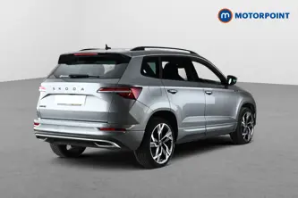 Skoda Karoq Sportline Edition Automatic Petrol SUV - Stock Number (1690899) - Passenger side rear corner