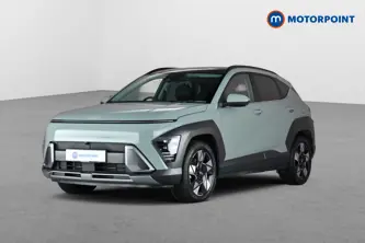 Hyundai Kona Ultimate Automatic Petrol-Electric Hybrid SUV - Stock Number (1691969) - Passenger side front corner