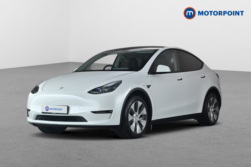 Tesla Model Y Long Range Automatic Electric SUV - Stock Number (1692419) - Passenger side front corner