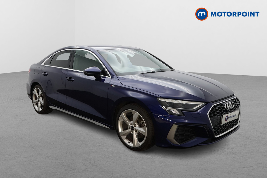 Audi A3 S Line Manual Petrol Saloon - Stock Number (1692574) - Drivers side front corner